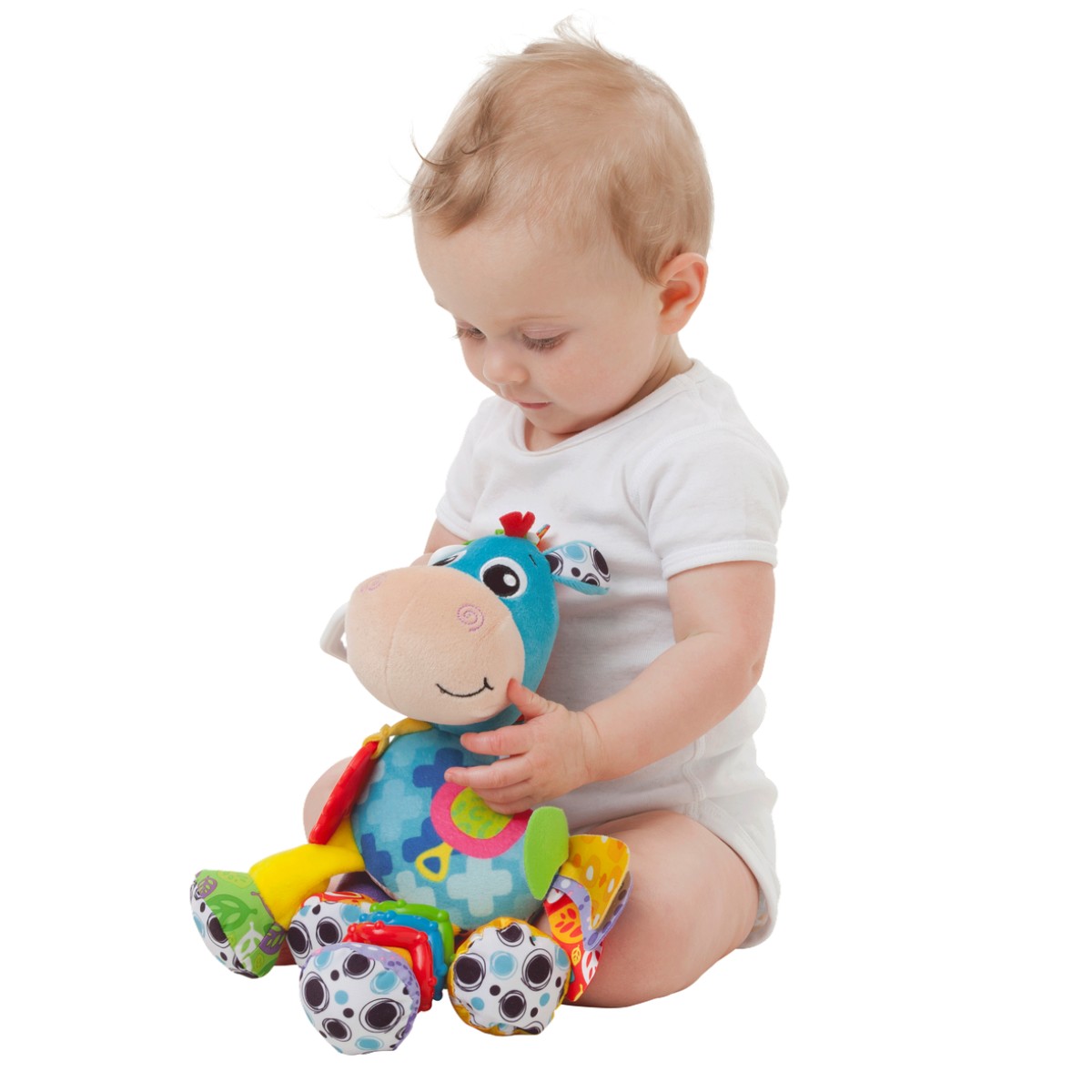 Juguete didáctico Playgro Clip Clop sensory garden activity