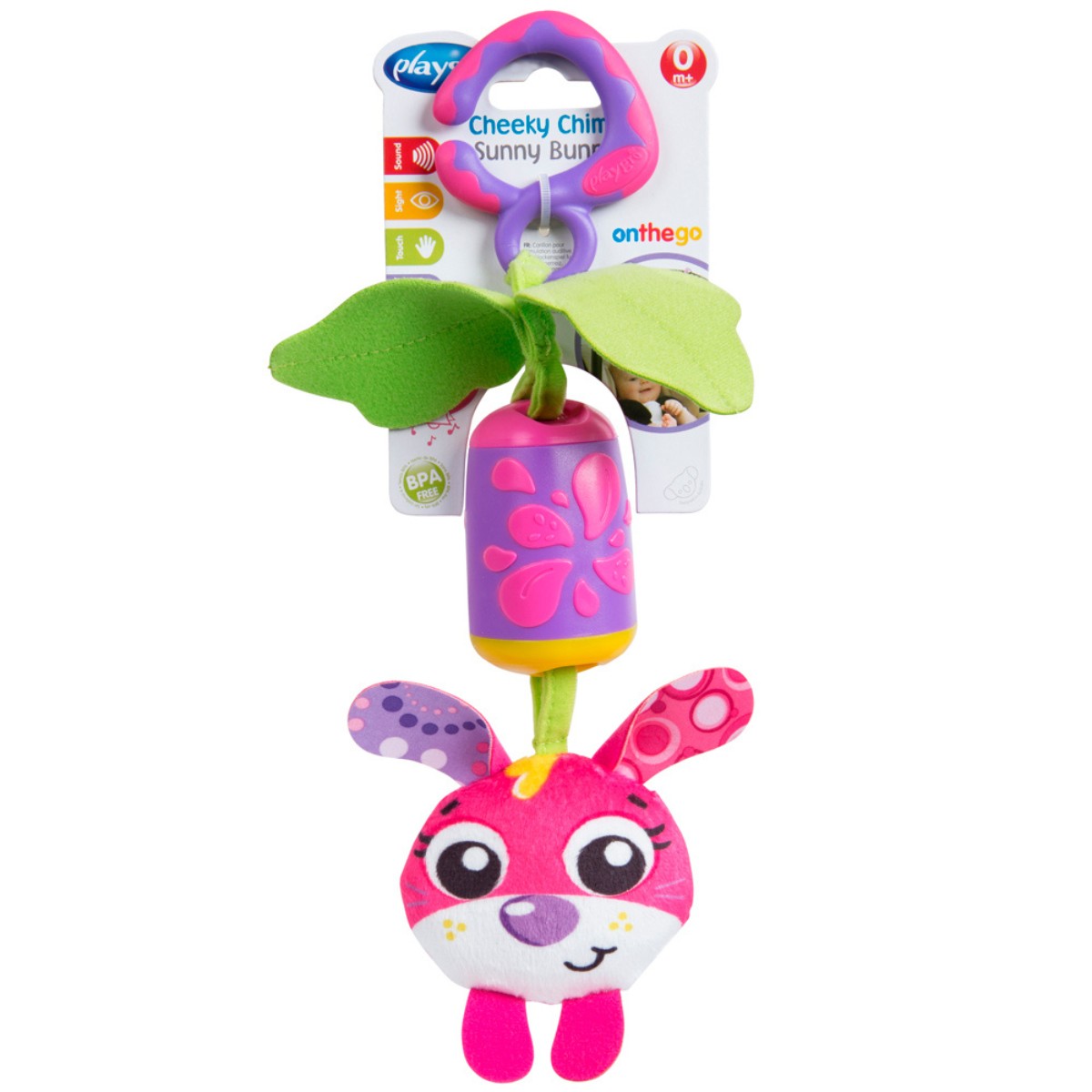 Juguete Playgro Cheeky Chime Sunny Bunny