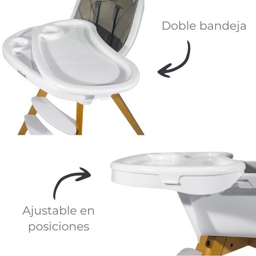 Silla de comer 2 en 1 Infanti Nordic Meal Silla de comer 2 en 1 Infanti Nordic Meal