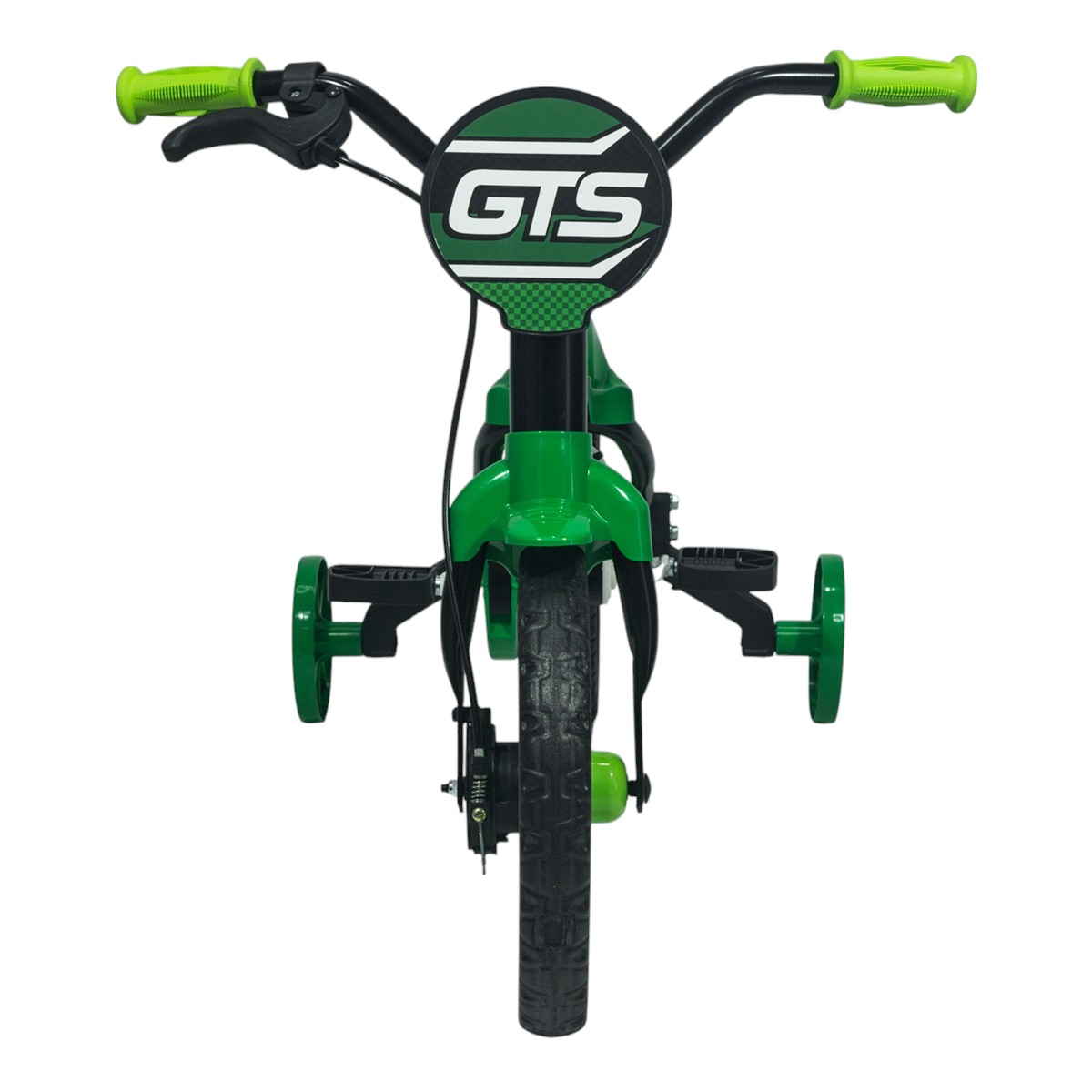Bicicleta de paseo R12 GTS con cantimplora verde Bicicleta de paseo R12 GTS con cantimplora verde