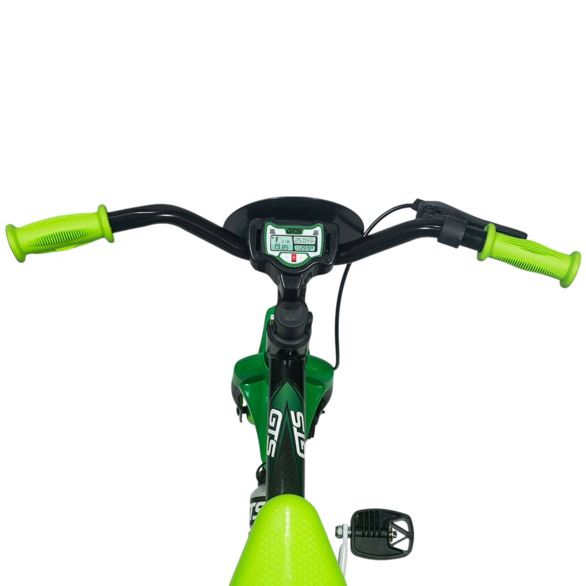 Bicicleta de paseo R12 GTS con cantimplora verde Bicicleta de paseo R12 GTS con cantimplora verde