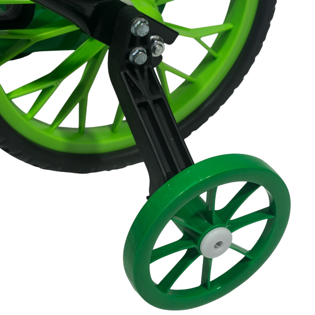 Bicicleta de paseo R12 GTS con cantimplora verde Bicicleta de paseo R12 GTS con cantimplora verde