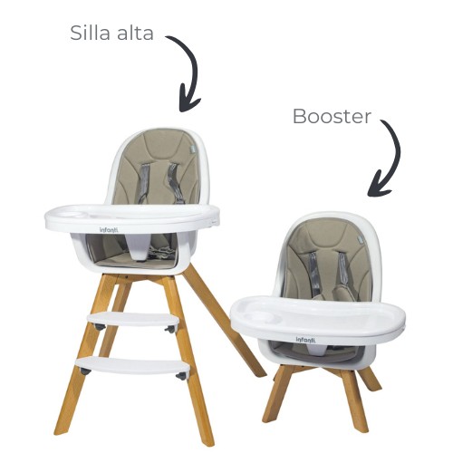 Silla de comer 2 en 1 Infanti Nordic Meal Silla de comer 2 en 1 Infanti Nordic Meal
